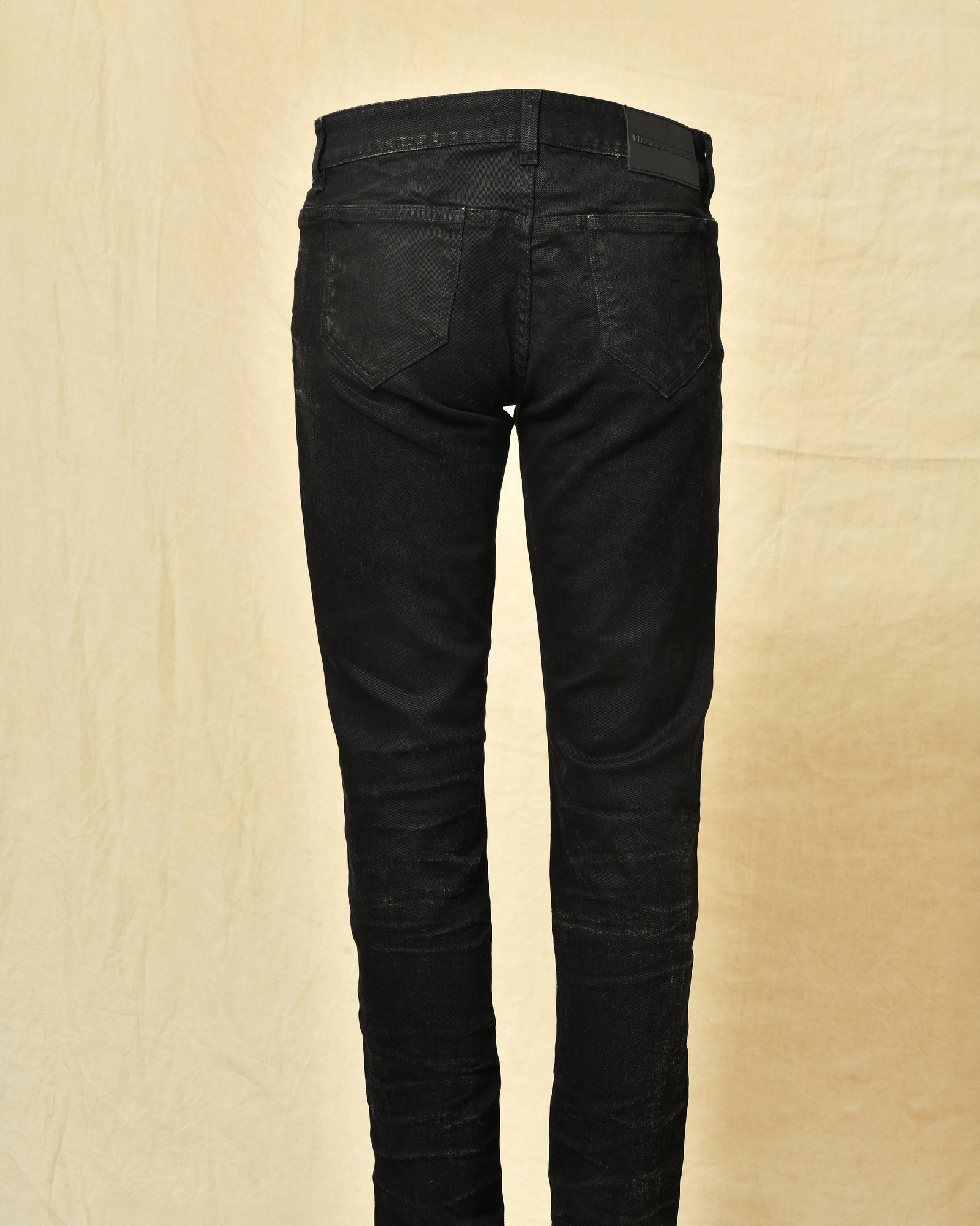 Jean noir slim délavé Balmain