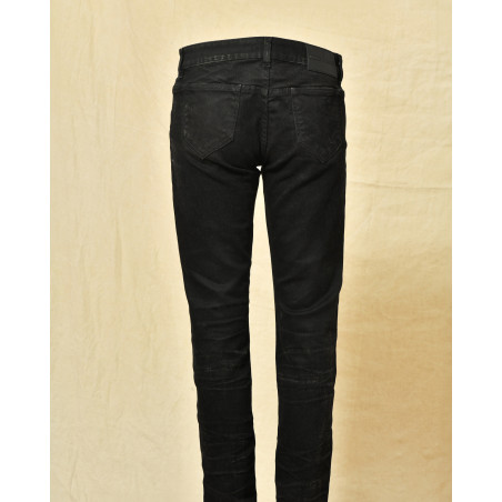 Jean noir slim délavé Balmain