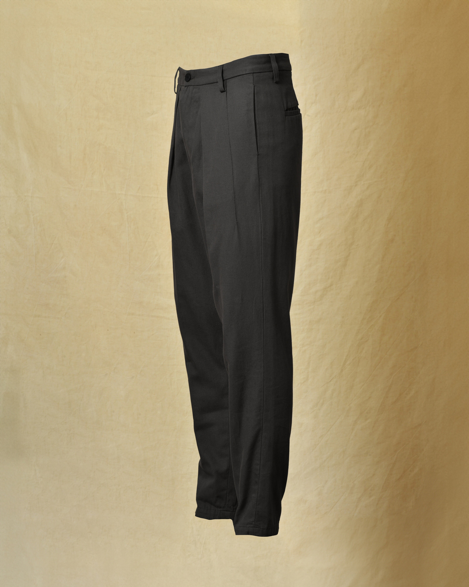 Pantalon en coton gris Ixos