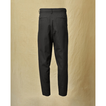 Pantalon en coton gris Ixos