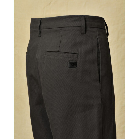Pantalon en coton gris Ixos