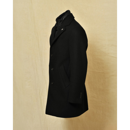 Pardessus noir Berry & Brian