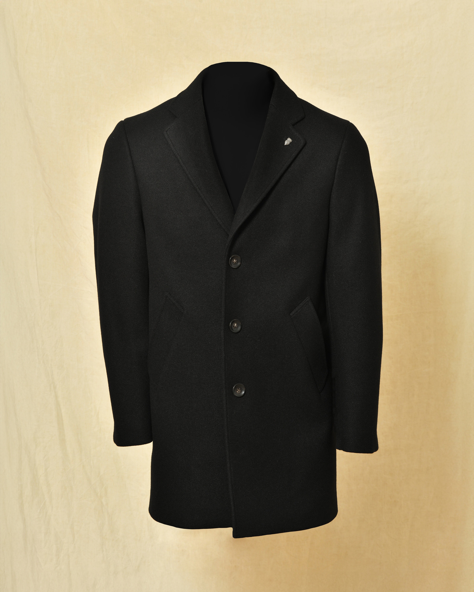 Pardessus noir Berry & Brian