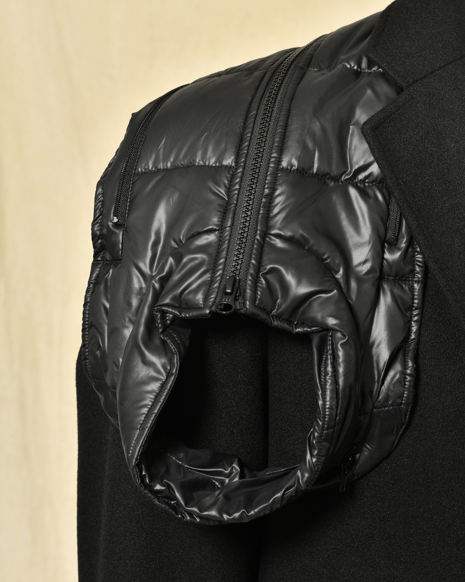 Pardessus noir Berry & Brian