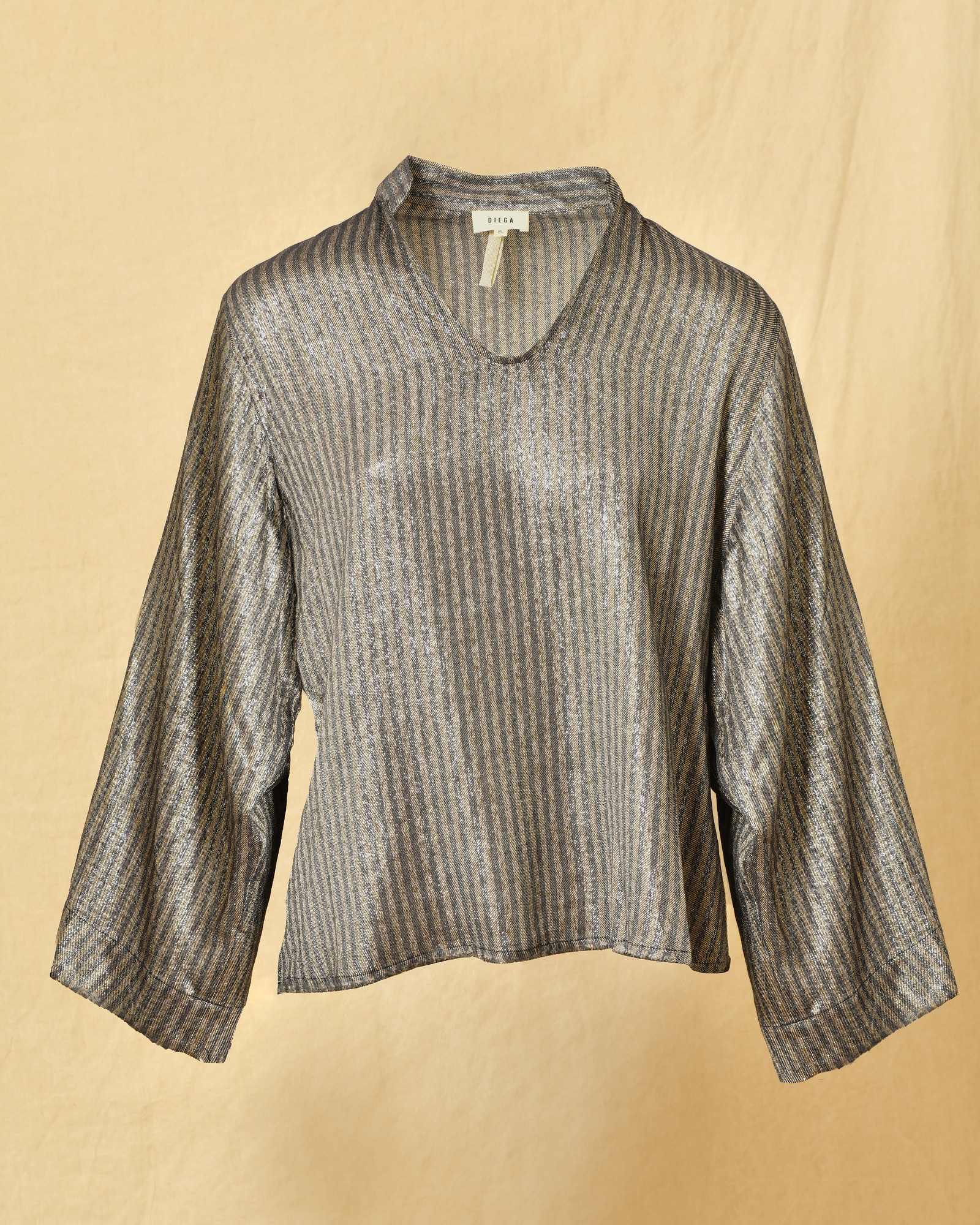 Blouse dorée et argentée Diega