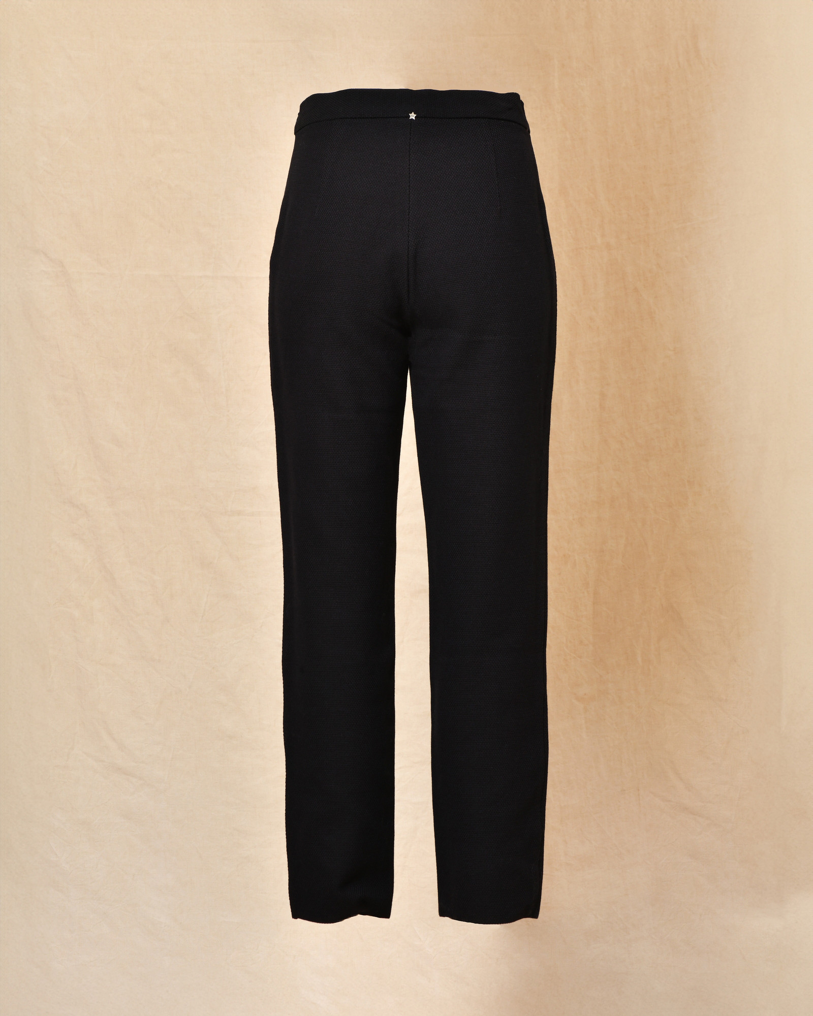 Pantalon en coton bleu Lorena Antoniazzi