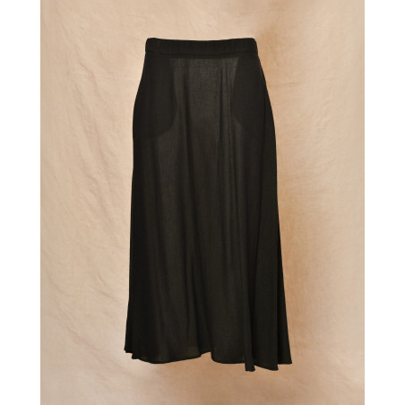 Jupe kaki à motifs Diega