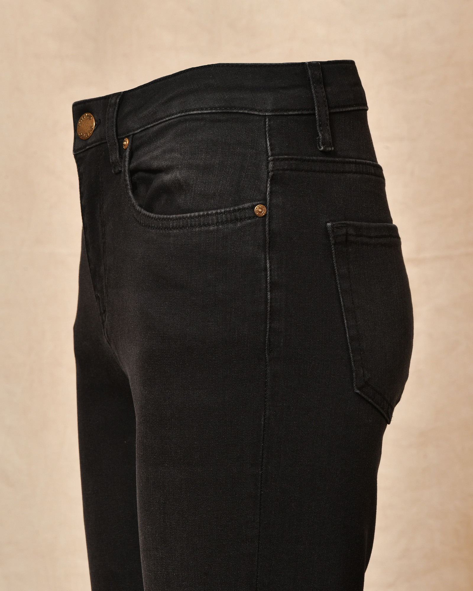 Pantalon en denim noir Pinko