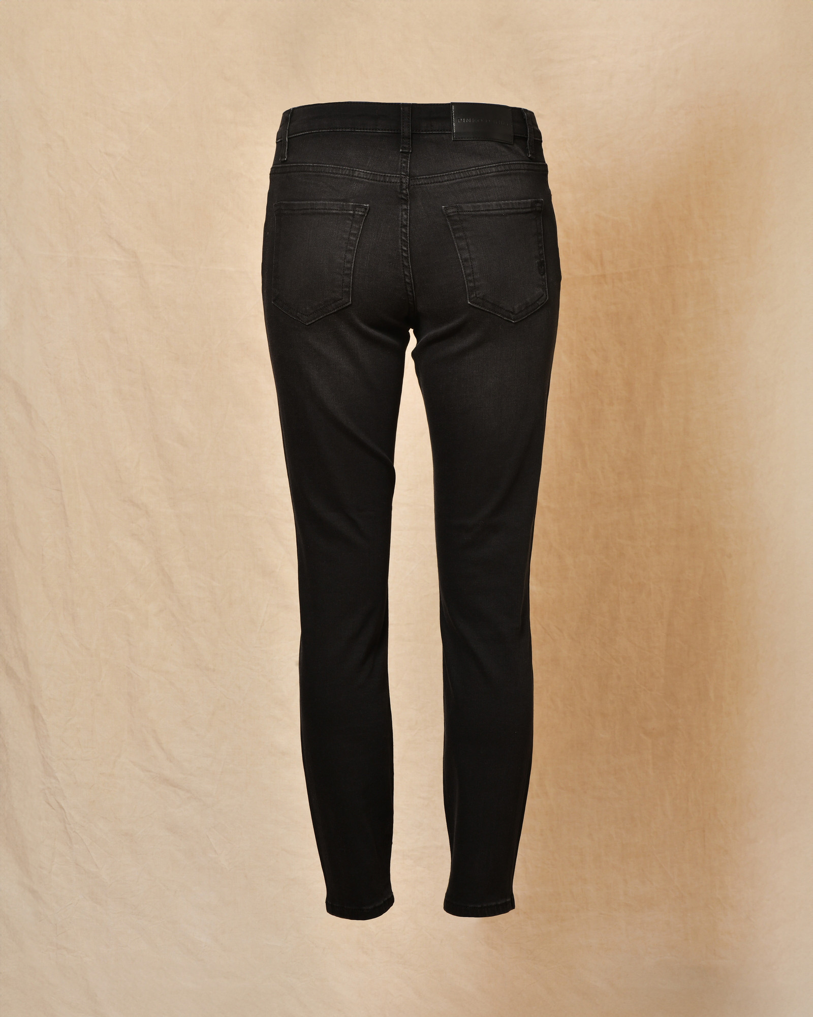 Pantalon en denim noir Pinko