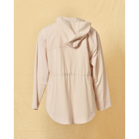 Veste en lin et coton ecru Penny Black