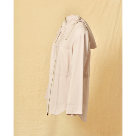 Veste en lin et coton ecru Penny Black