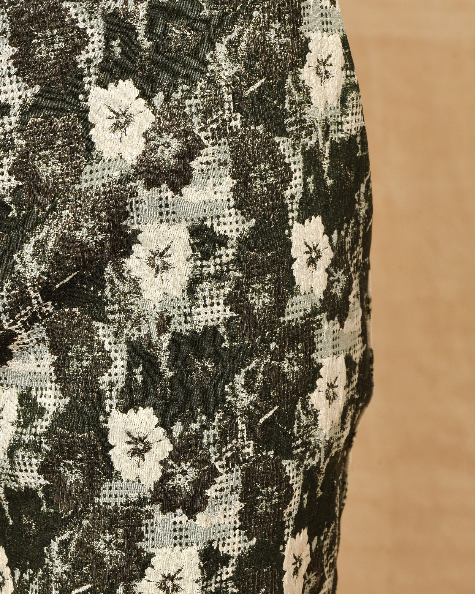 Pantalon kaki à motifs Blanca Luz