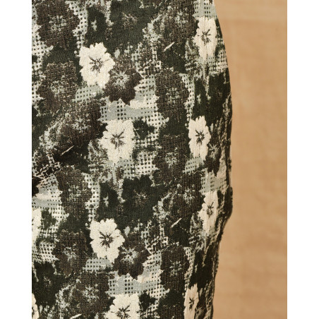 Pantalon kaki à motifs Blanca Luz