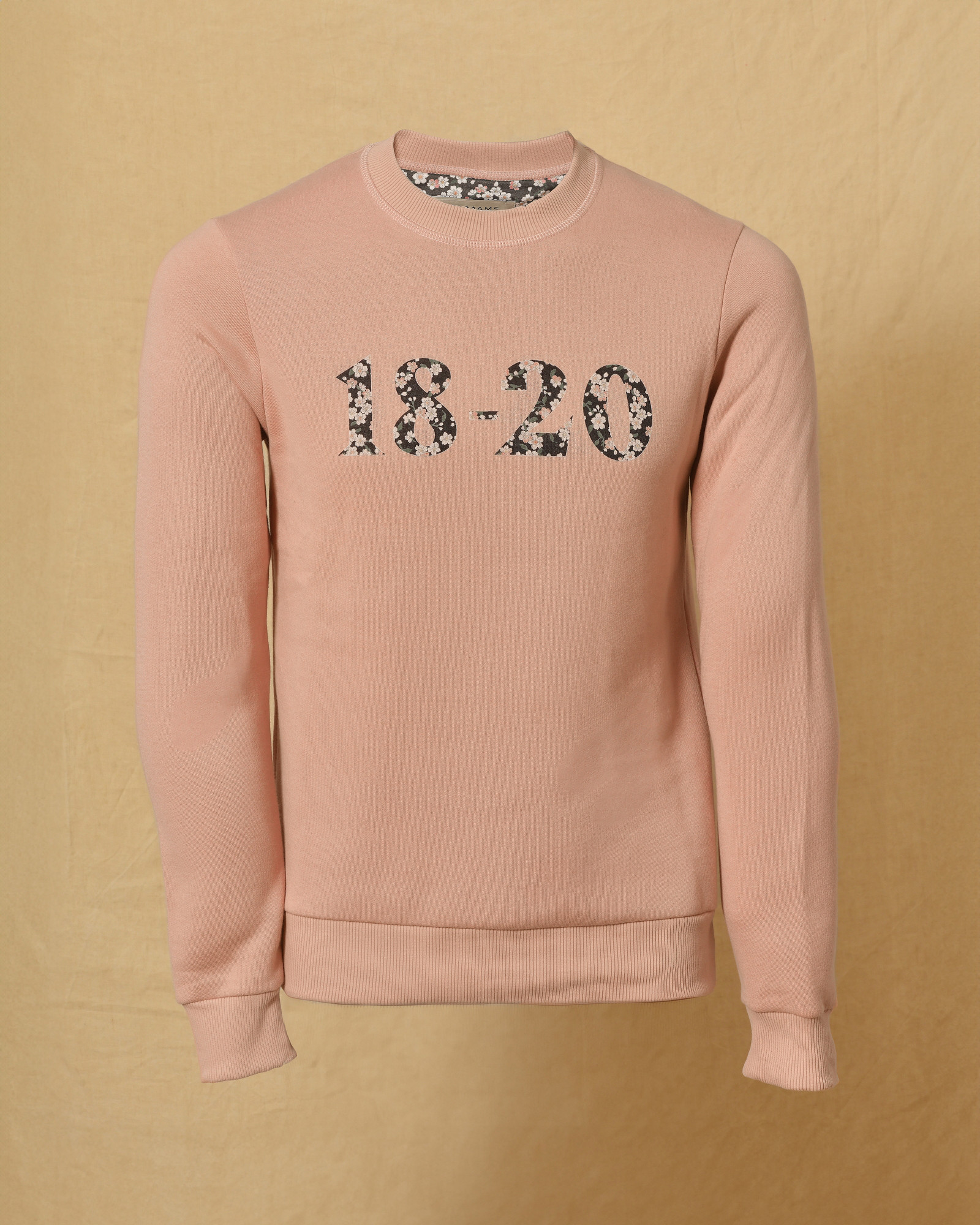 Sweat en coton rose Ly Adams