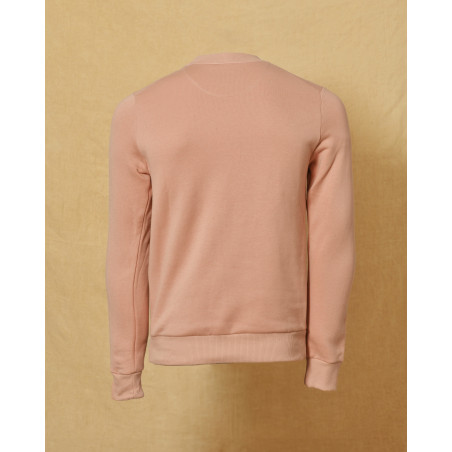 Sweat en coton rose Ly Adams