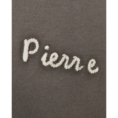 T-Shirt en coton gris Balmain