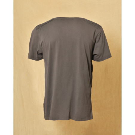 T-Shirt en coton gris Balmain