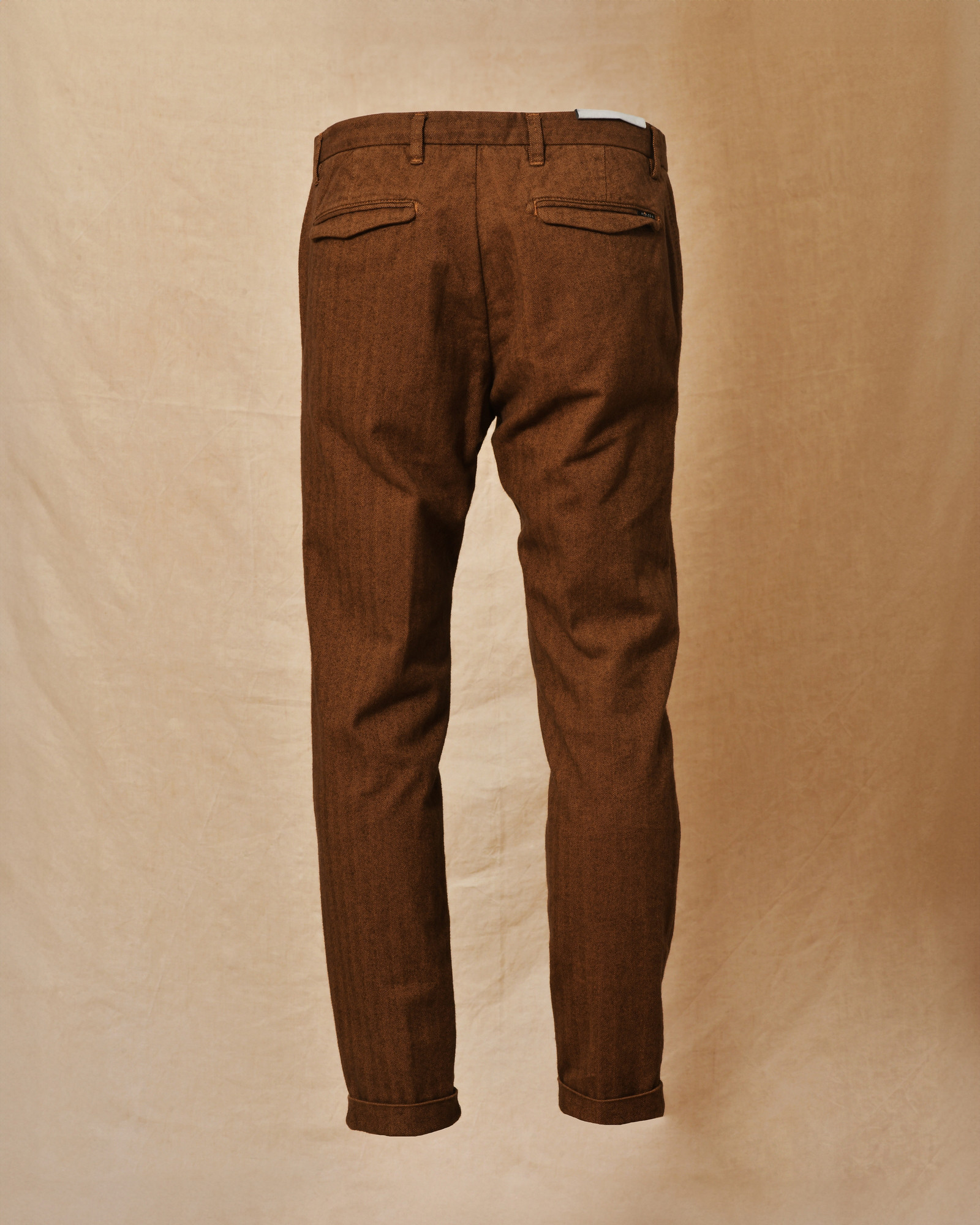 Pantalon en coton brique AT.P.CO