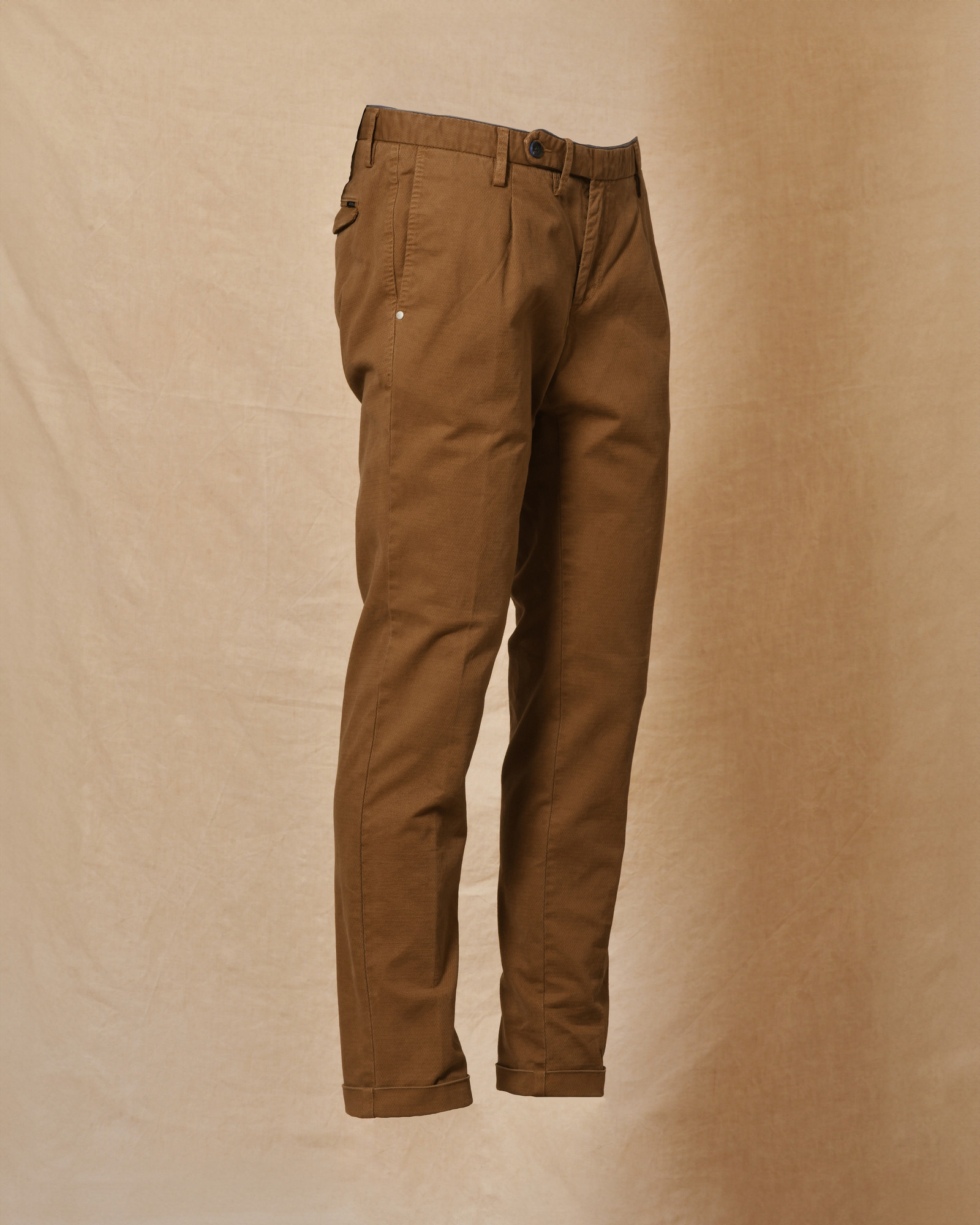 Pantalon en coton camel AT.P.CO