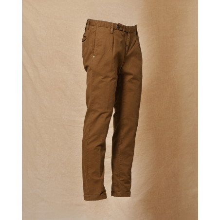 Pantalon en coton camel AT.P.CO