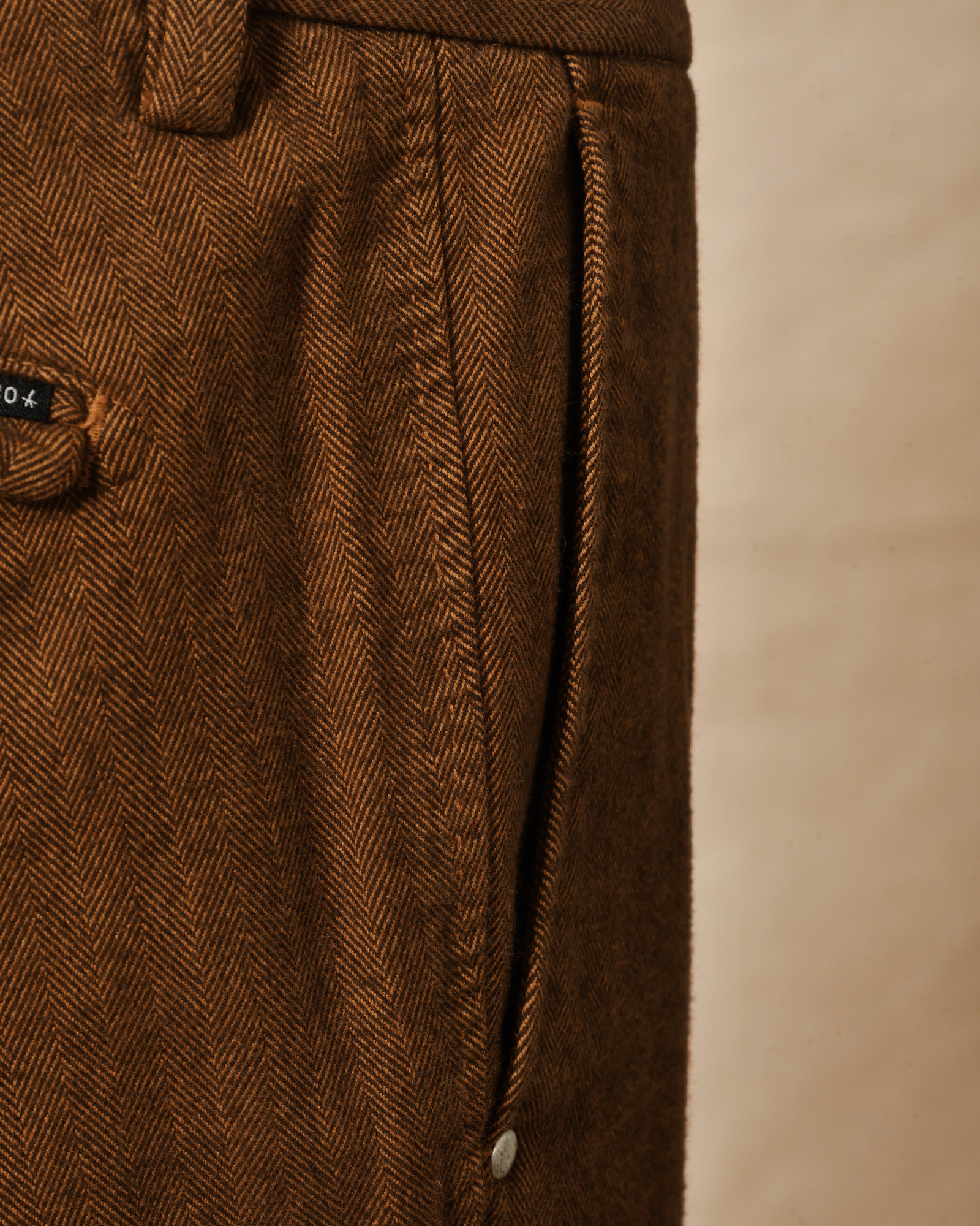 Pantalon en coton brique AT.P.CO