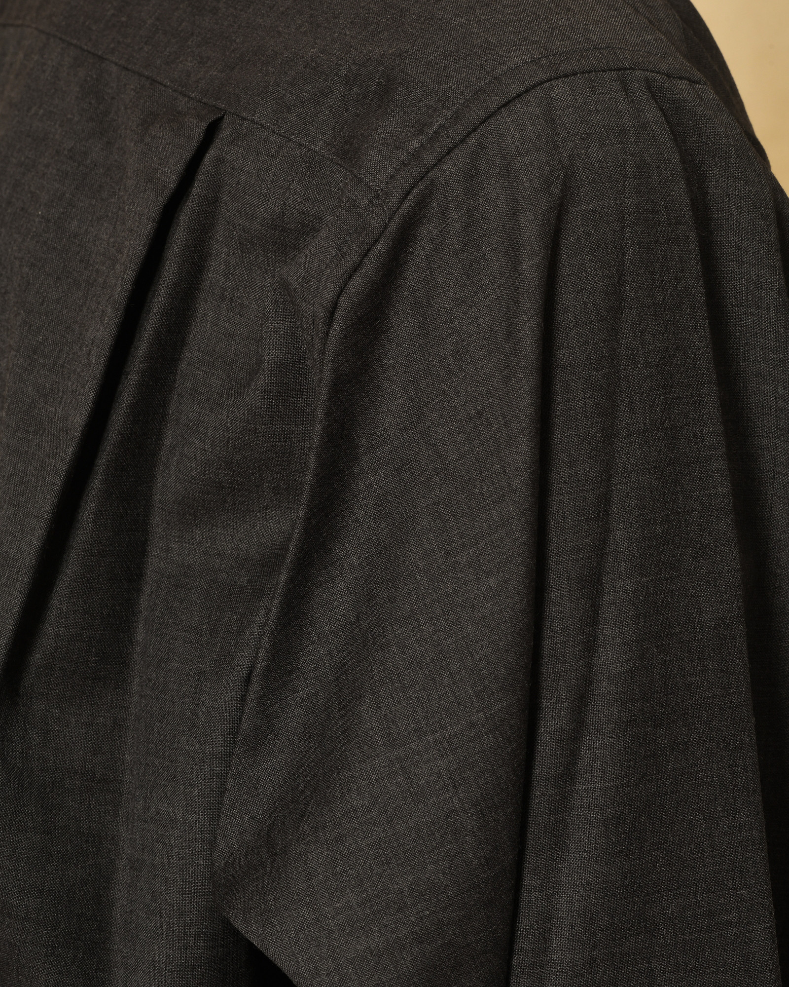 Chemise grise col français Pancaldi B