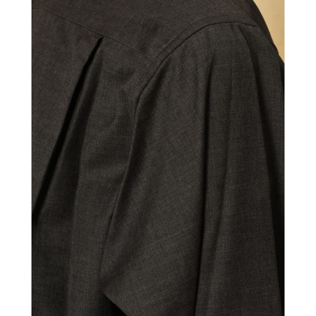 Chemise grise col français Pancaldi B