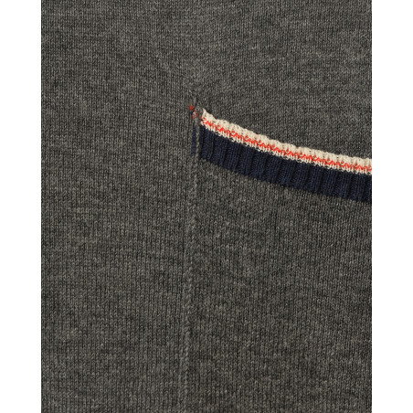 Maille en coton gris Soho