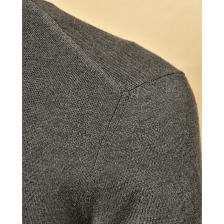 Maille en coton gris Soho