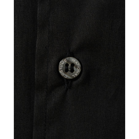 Chemise en coton noir Costume National
