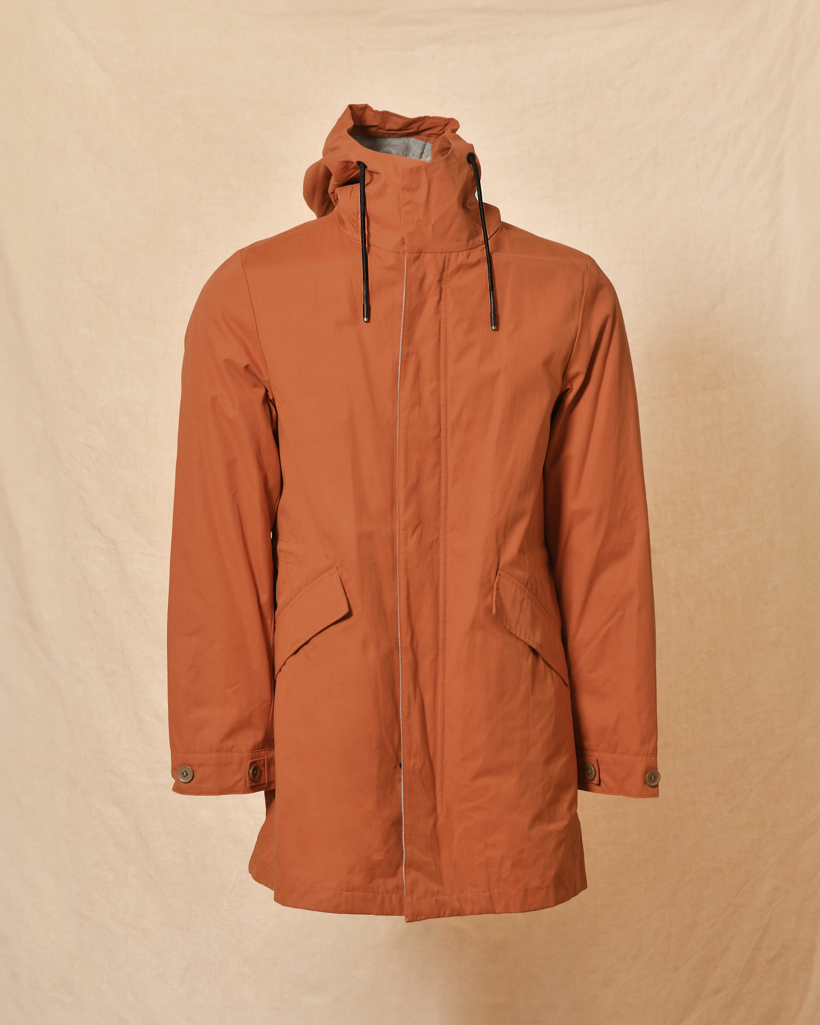 Blouson orange à capuche AT.P.CO