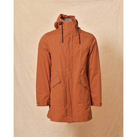 Blouson orange à capuche AT.P.CO