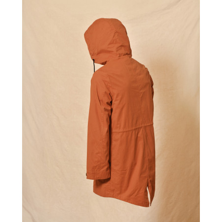 Blouson orange à capuche AT.P.CO