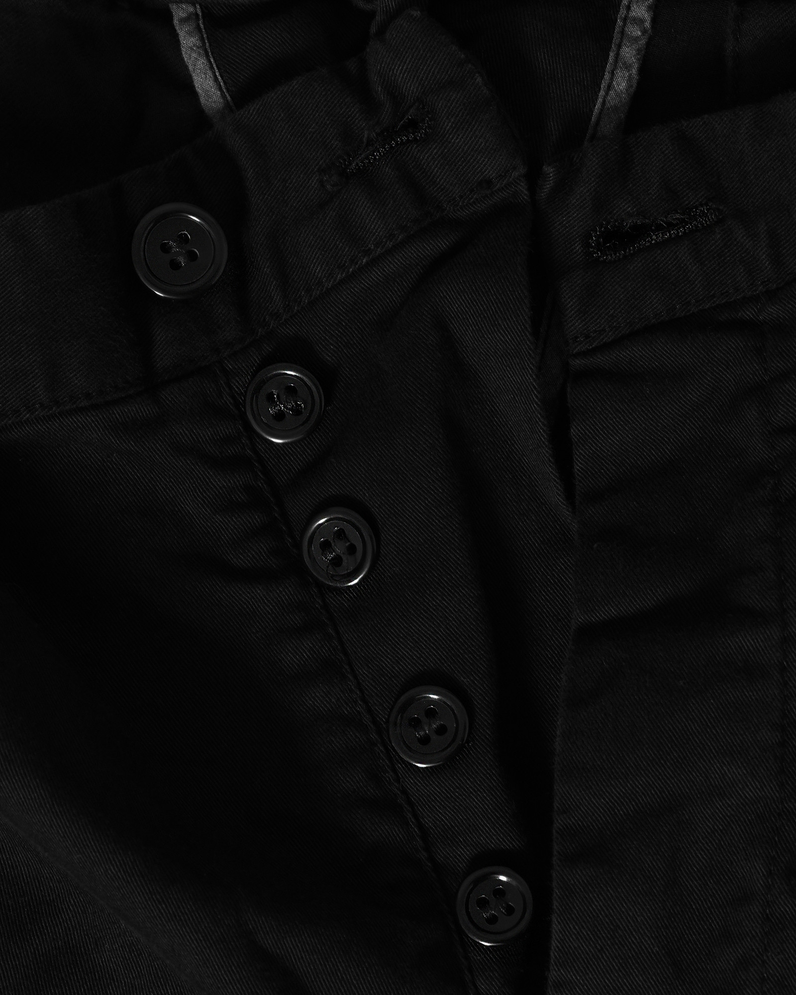 Pantalon en coton noir Maurizio Massimino