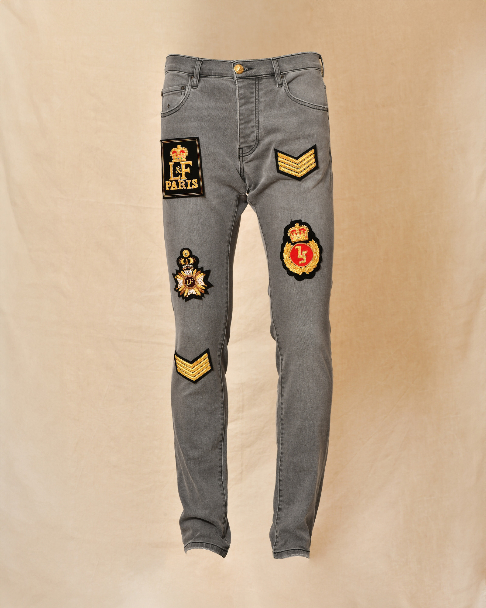 Jean en coton gris Lords & Fools