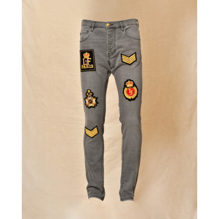 Jean en coton gris Lords & Fools