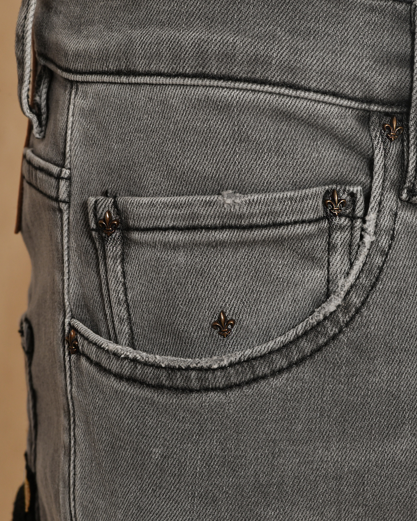 Jean en coton gris Lords & Fools