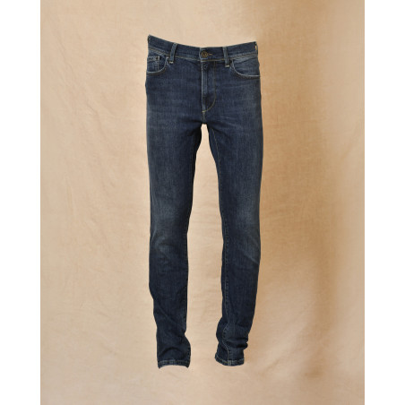 Jean en coton bleu Zero Construction