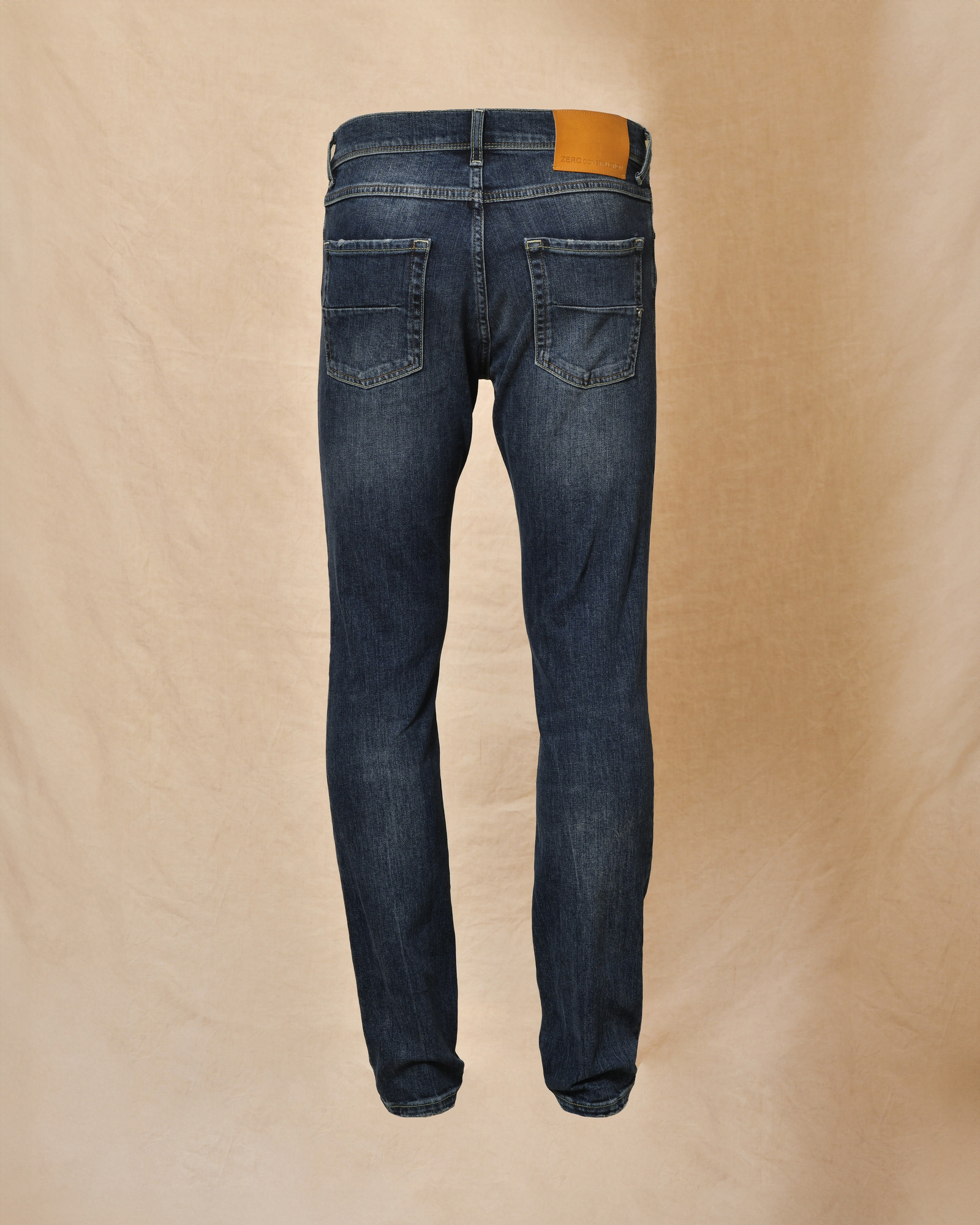 Jean en coton bleu Zero Construction