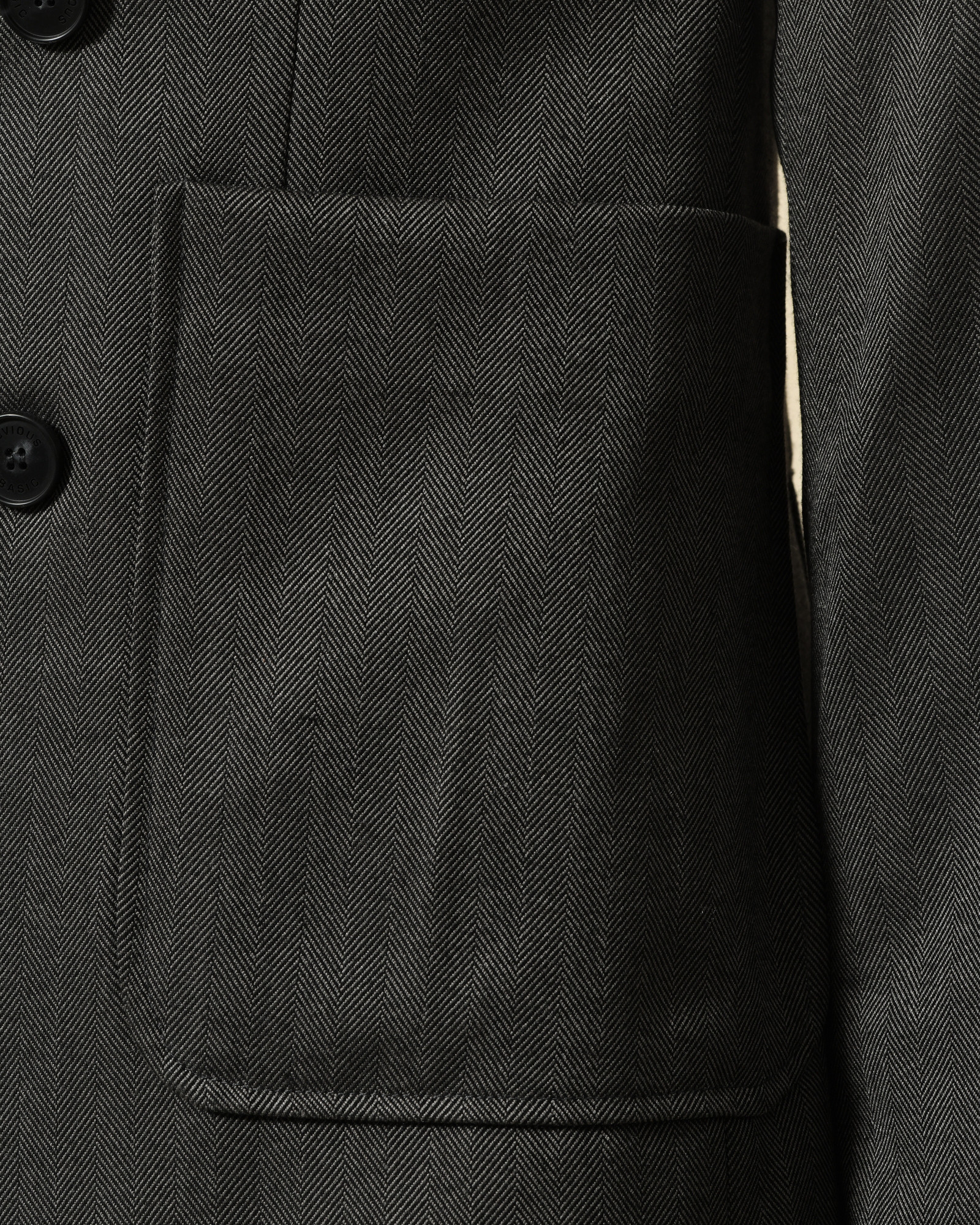 Veste croisée grise Obvious