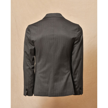 Veste croisée grise Obvious