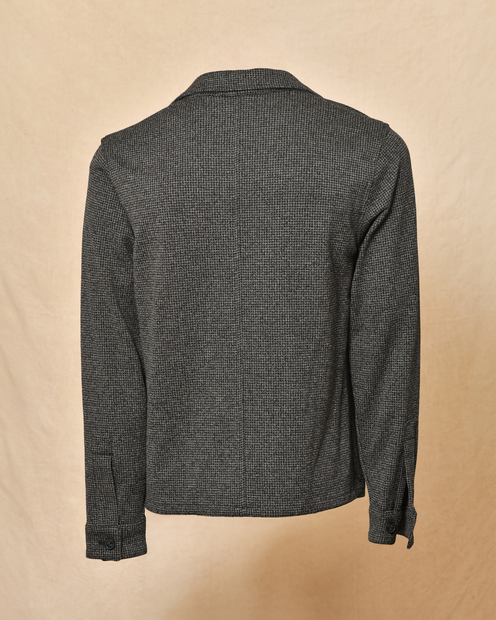 Veste légère grise texturée