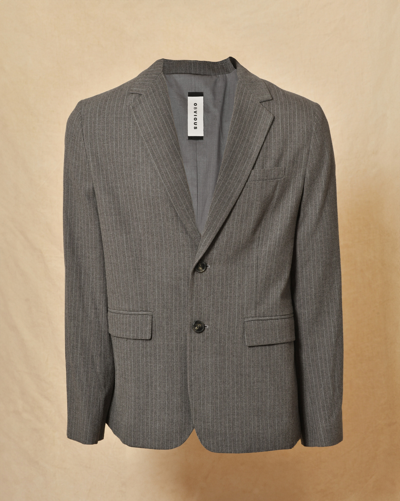 Veste croisée grise Obvious