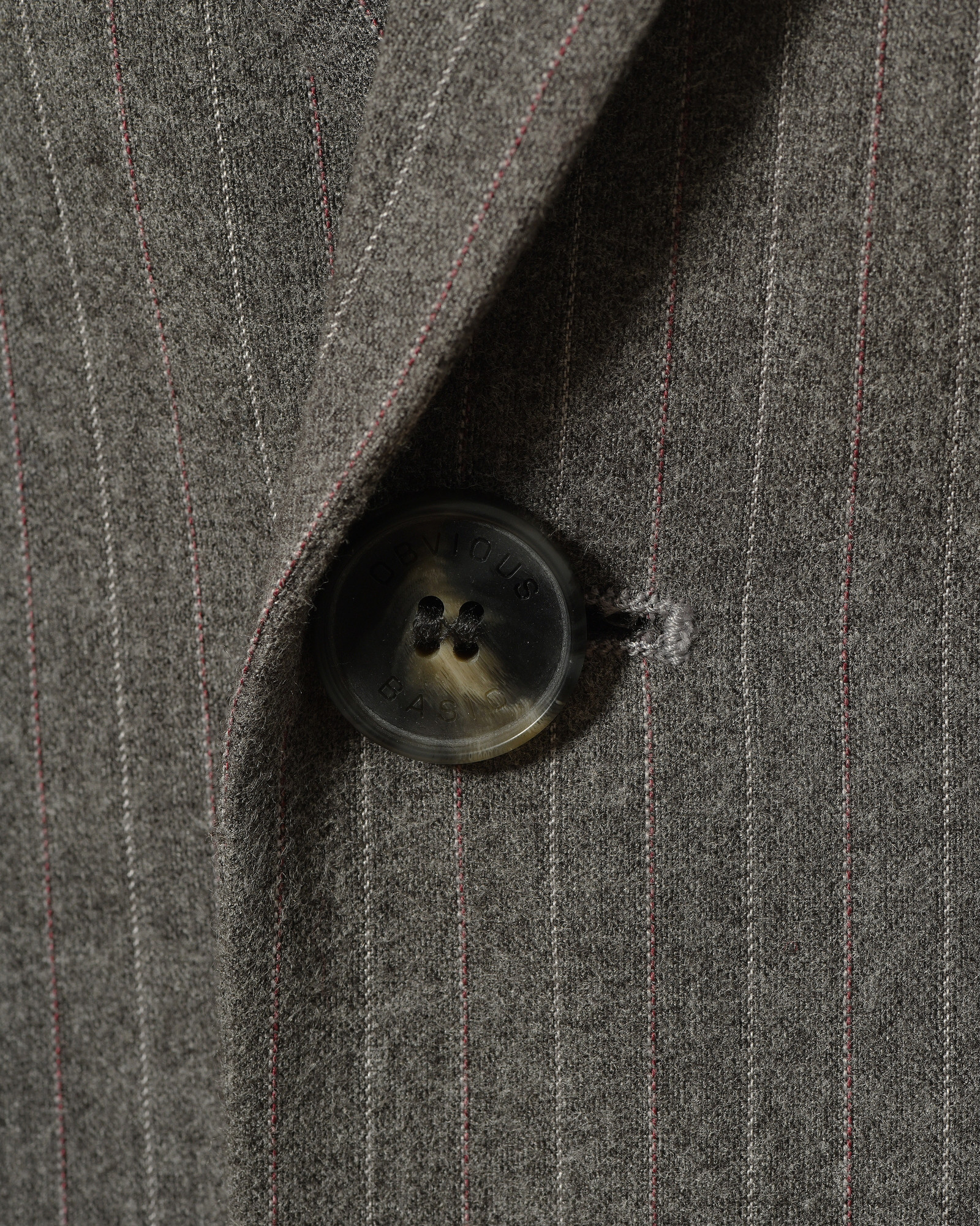 Veste croisée grise Obvious