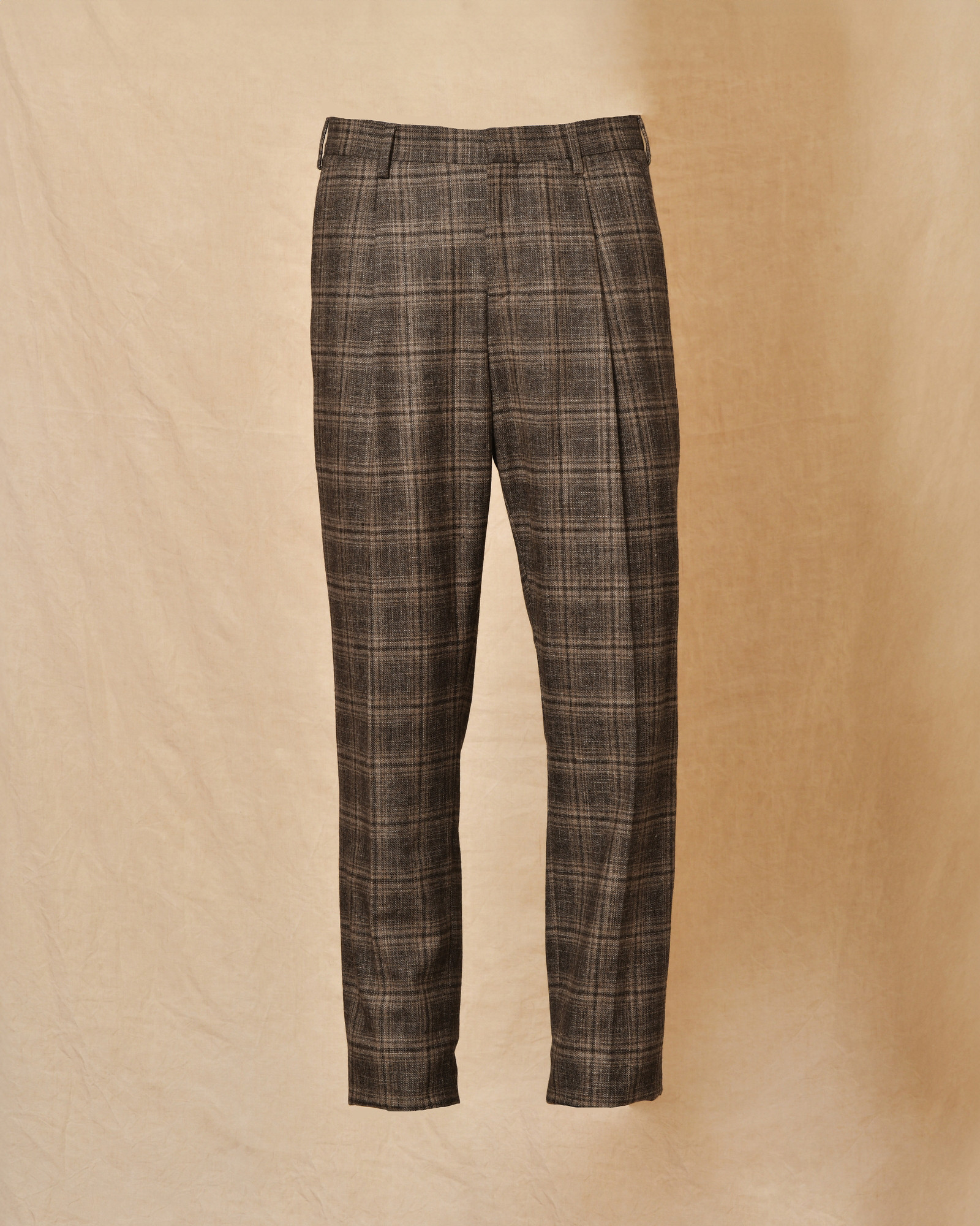 Pantalon en laine et coton marron Archives 18-20