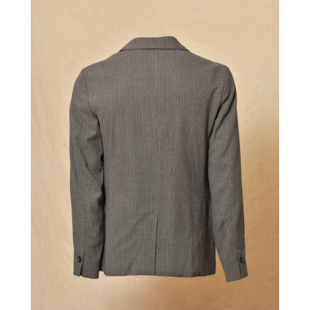 Veste croisée grise Obvious