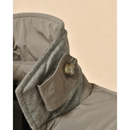 Veste matelassée taupe Breuer