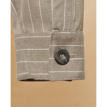 Veste légère beige à rayures AT.P.CO