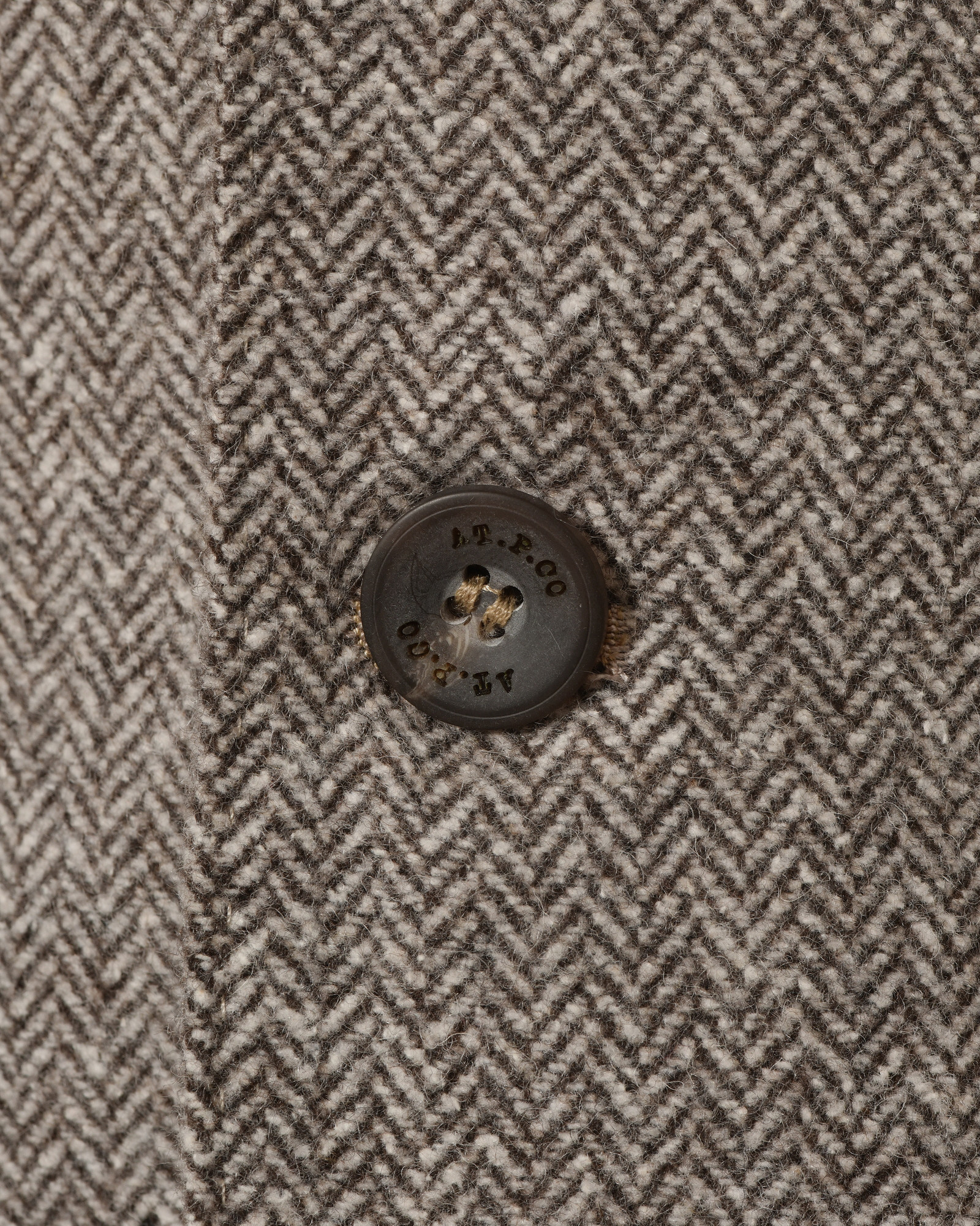 Veste en laine et coton gris AT.P.CO