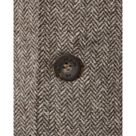 Veste en laine et coton gris AT.P.CO